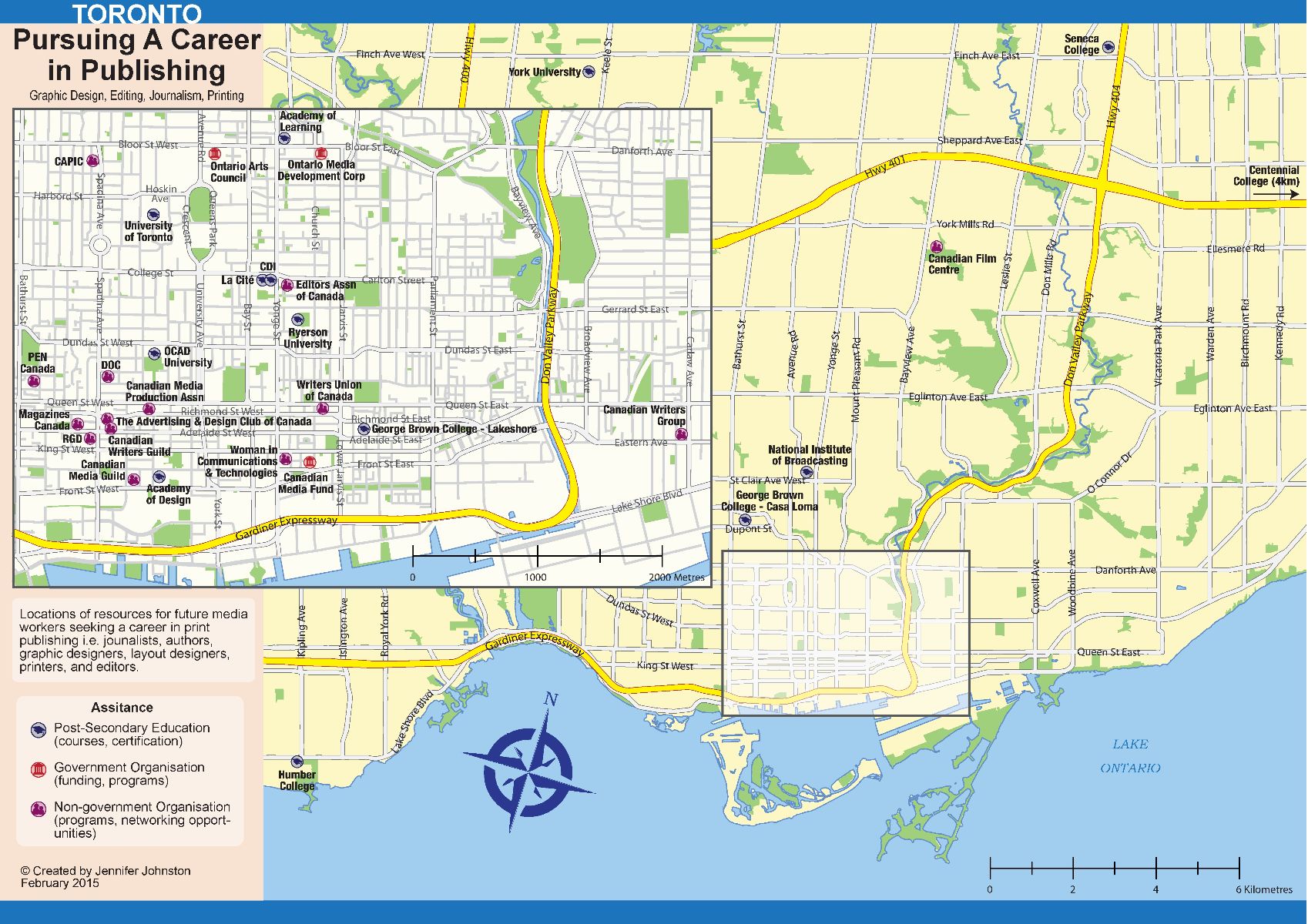 MAP: Toronto Resources for Emerging Media Workers | Canadian Freelance ...