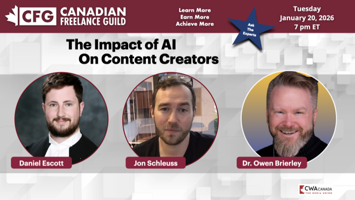  CFG Panel - The Impact of AI on Content Creators
