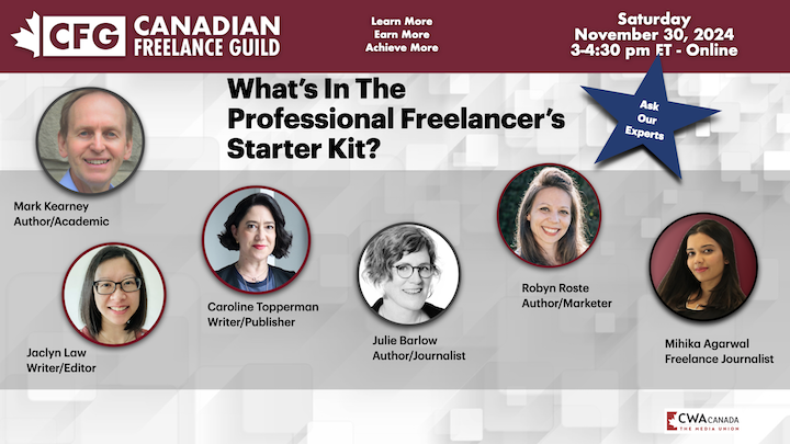  CFG Experts Workshop - The Freelancer Starter Kit