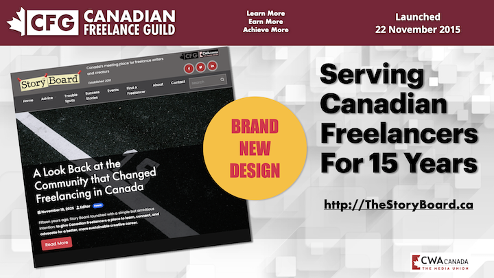 TheStoryboard.ca - Redesigned Site Launched