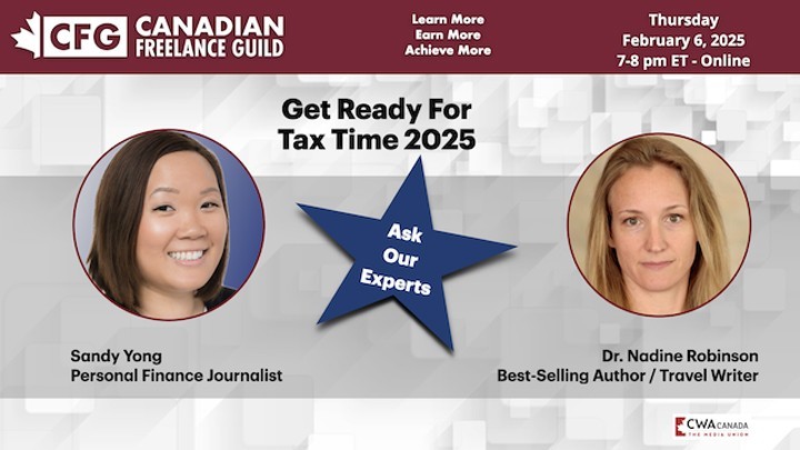  CFG Experts Panel - It’s Tax Time For Freelancers